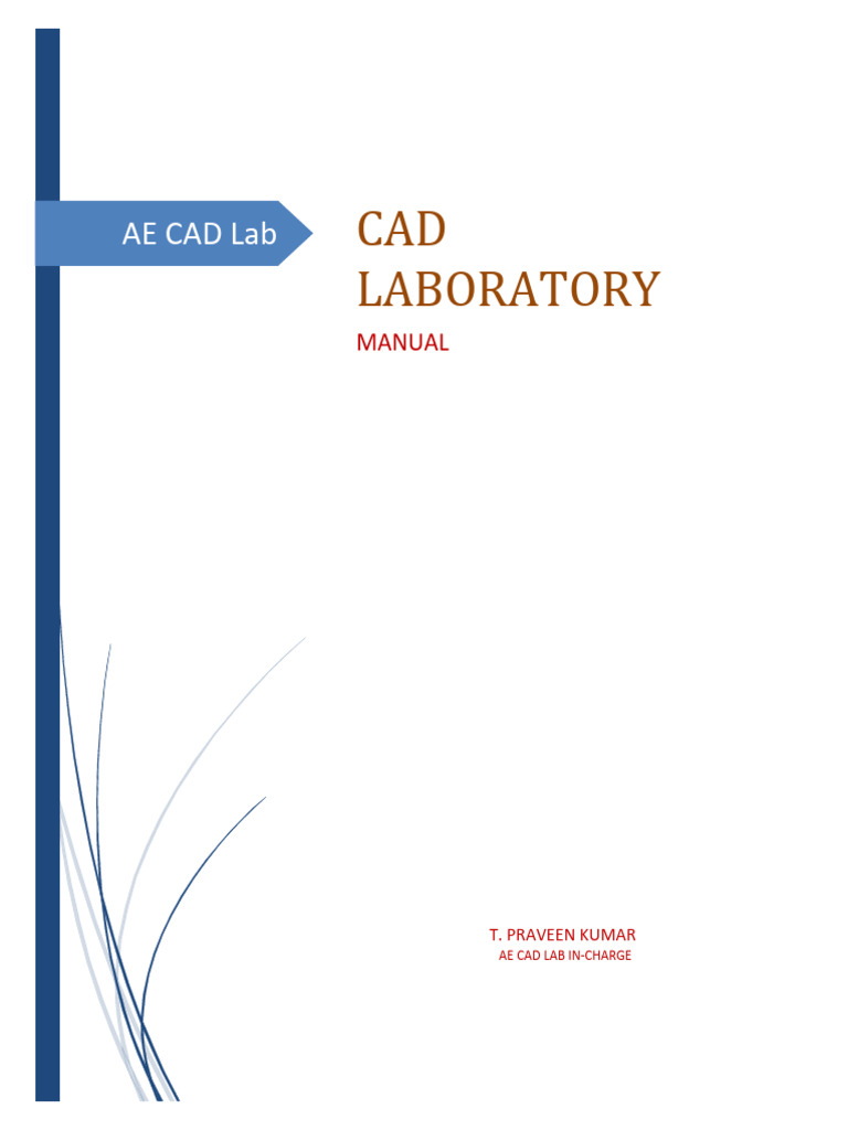 CAD/CAM Laboratory Manual Overview | PDF | Rotation | Angle