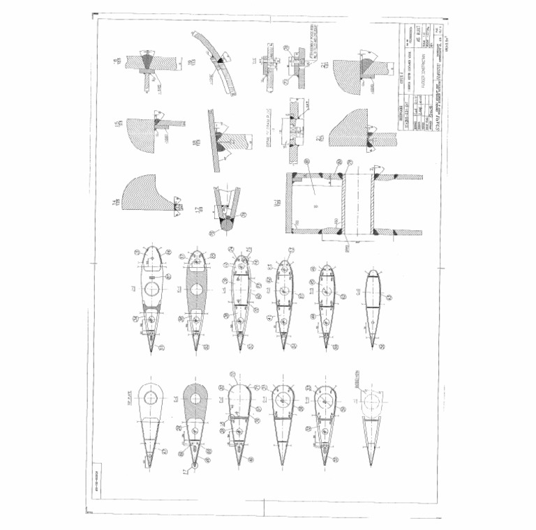Rudder Construction | PDF