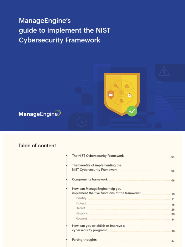 Implementing the NIST Cybersecurity Framework | PDF | Security ...