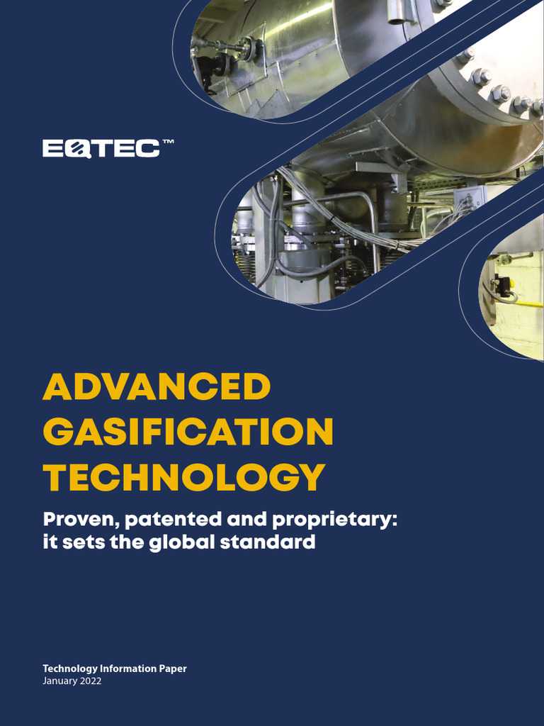 EQTEC Technical Paper 8 July 2022 FINAL | PDF | Gasification | Waste