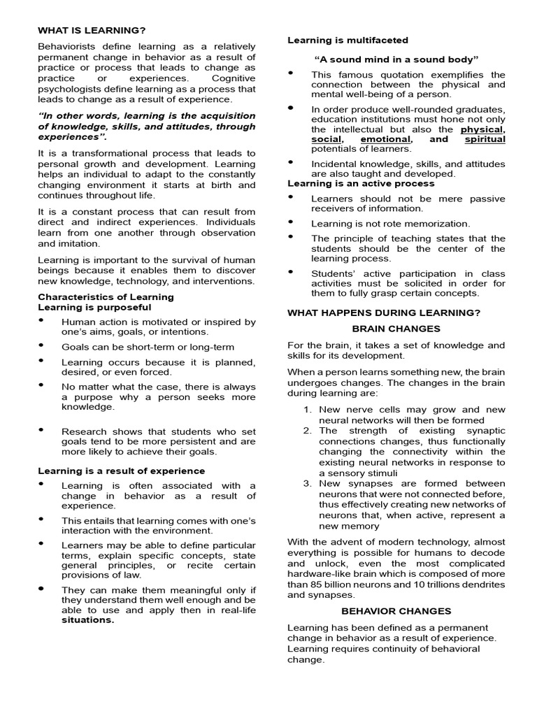 UTS - Finals | PDF | Learning | Self Efficacy