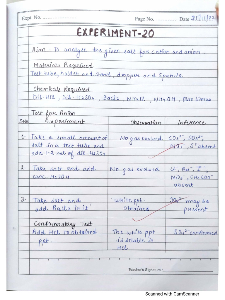 Experiment 20 | PDF