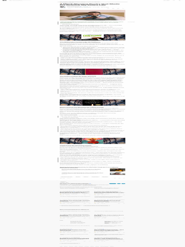 8 4 MindBlowing Books That Made Me Rethink My Entire Life PDF