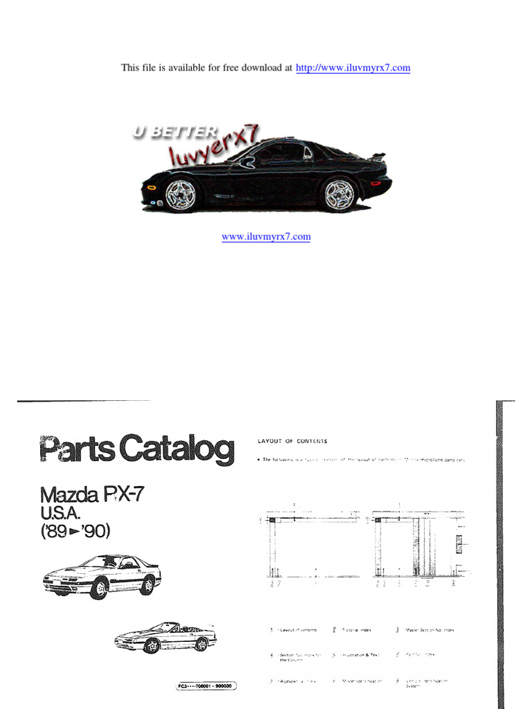 RX7 89-90 CHASSIS | PDF