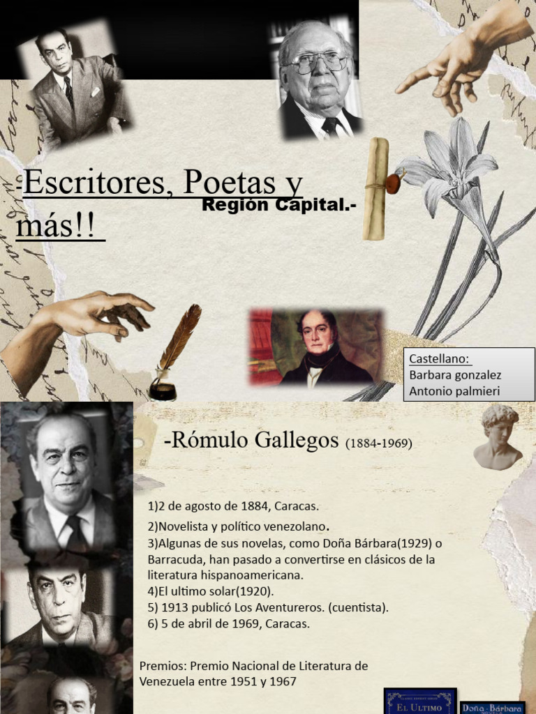Escritores Clásicos de Venezuela | PDF | Venezuela