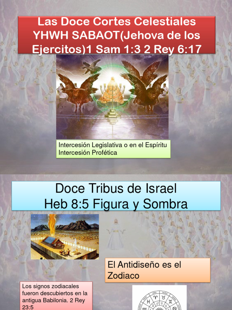 Las Doce Cortes Celestiales | PDF | Jacob