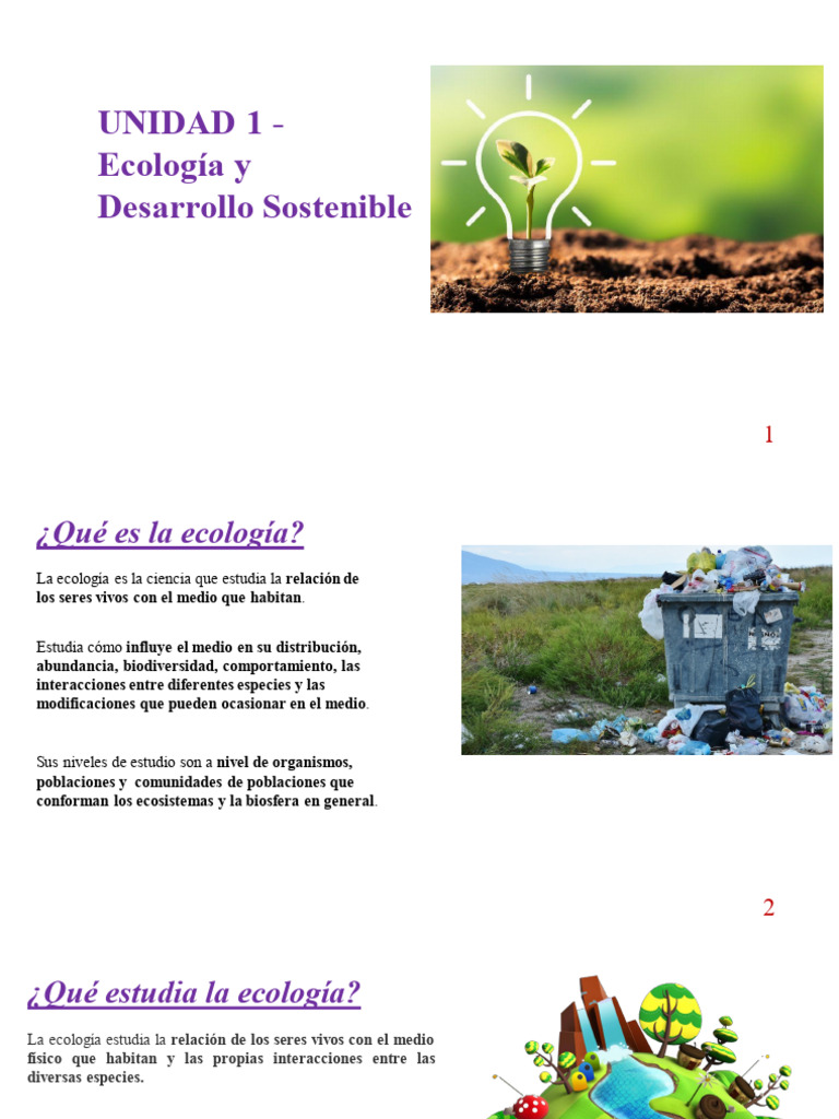 01 Clase Ecología Ambiental | PDF | Ecología | Ecosistema