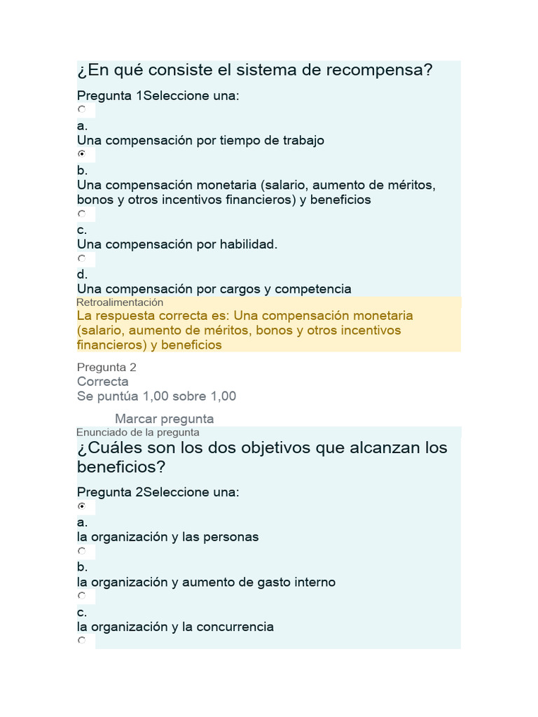 Recompensa Prueba 1 | PDF | Motivación | Motivacional