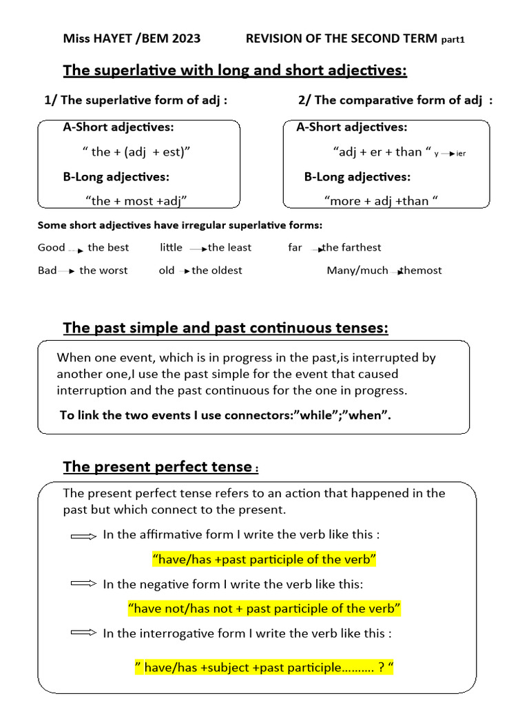 Cours Projet 2 - Part 1 | PDF | Language Arts & Discipline