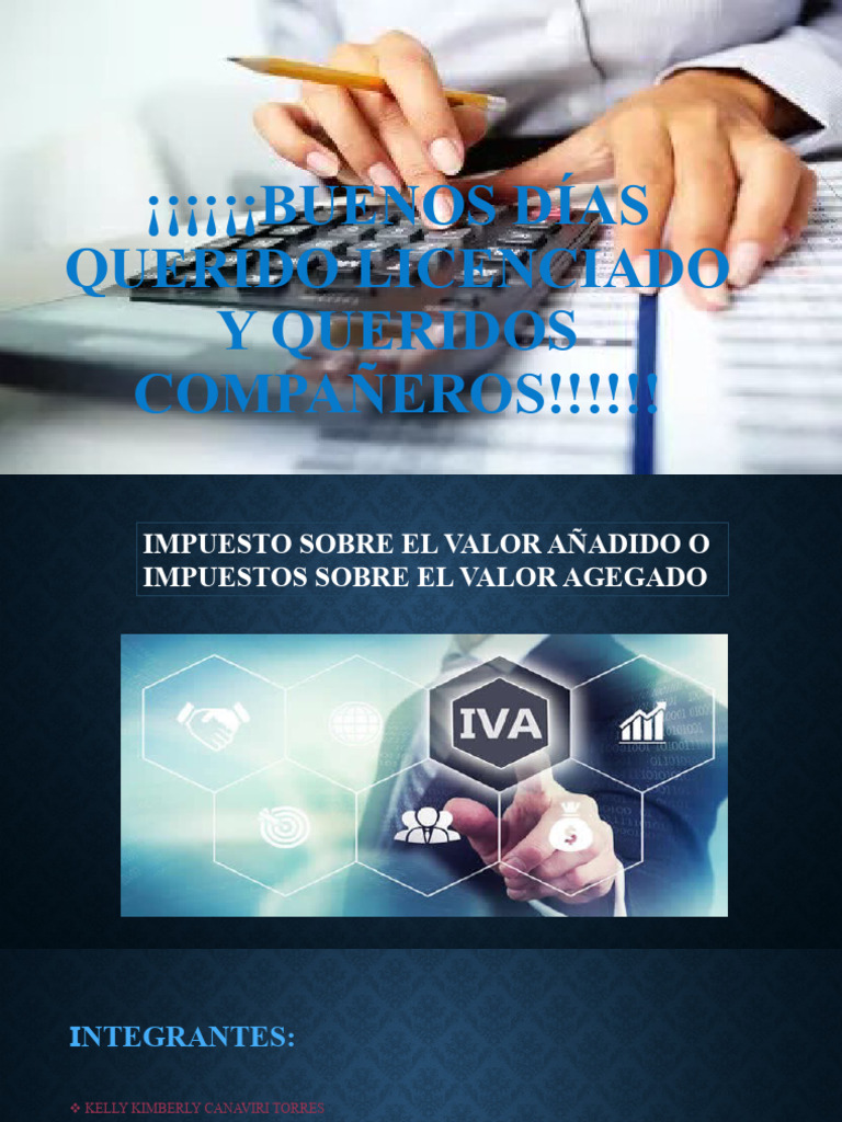 Guía Completa sobre el IVA en Bolivia | PDF | Impuesto al valor ...
