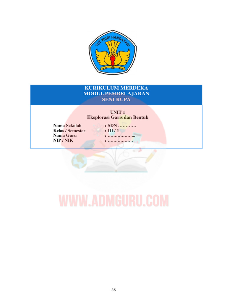 Modul Ajar Seni Rupa Kelas 3 SD | PDF | Pengembangan Diri | Sains ...