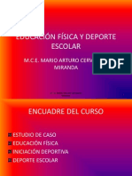 Educación Física y Deporte Escolar