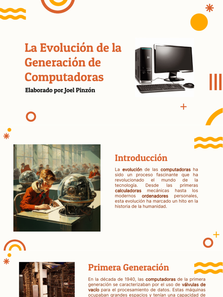 Evolución de las Generaciones de Computadoras | PDF | Informática ...