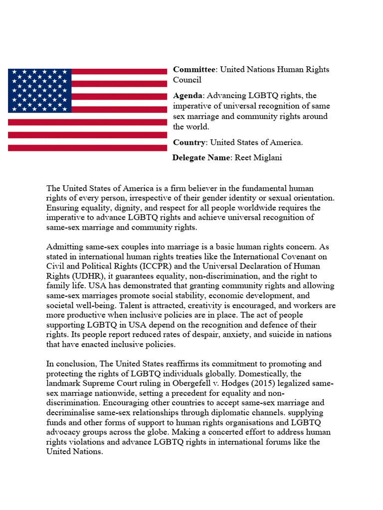 Advancing LGBTQ Rights and Marriage Equality | PDF