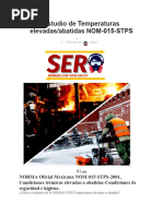 NOM 015 STPS: Seguridad Térmica Laboral | PDF