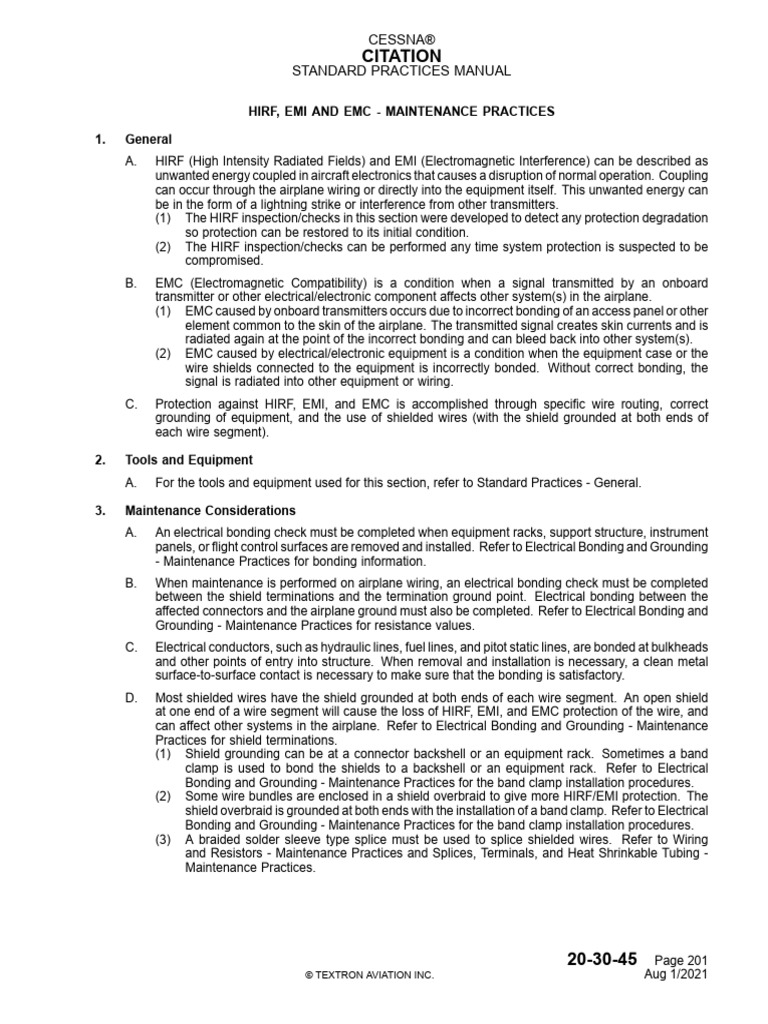 Hirf Emi and Emc | PDF | Electromagnetic Compatibility ...