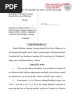 Cohen Complaint