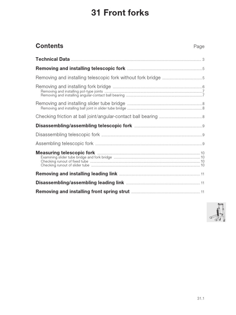 31-Front Forks | PDF | Mechanical Engineering