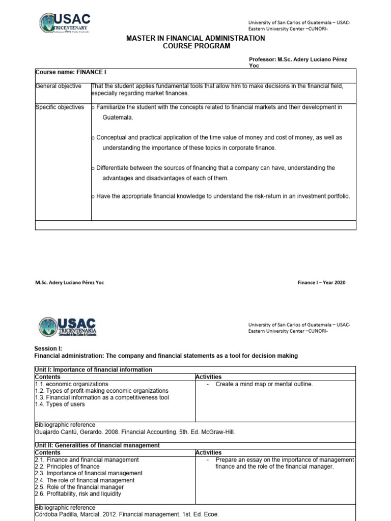finance-program-guide-i-pdf-internal-rate-of-return-balance-sheet