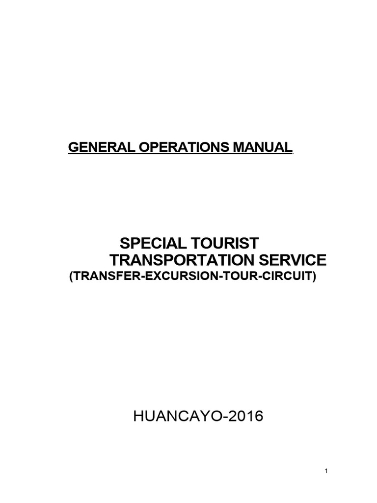 Grand Group General Operations Manual | PDF | Discounting | Economies