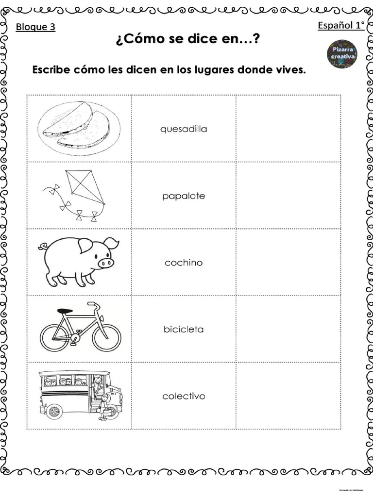 Material Educativo para Niños de Segundo Grado | PDF
