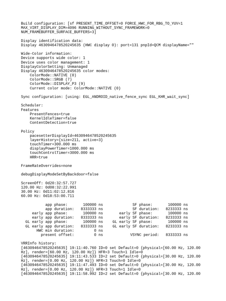 Android Display Configuration Overview | PDF | Android (Operating ...