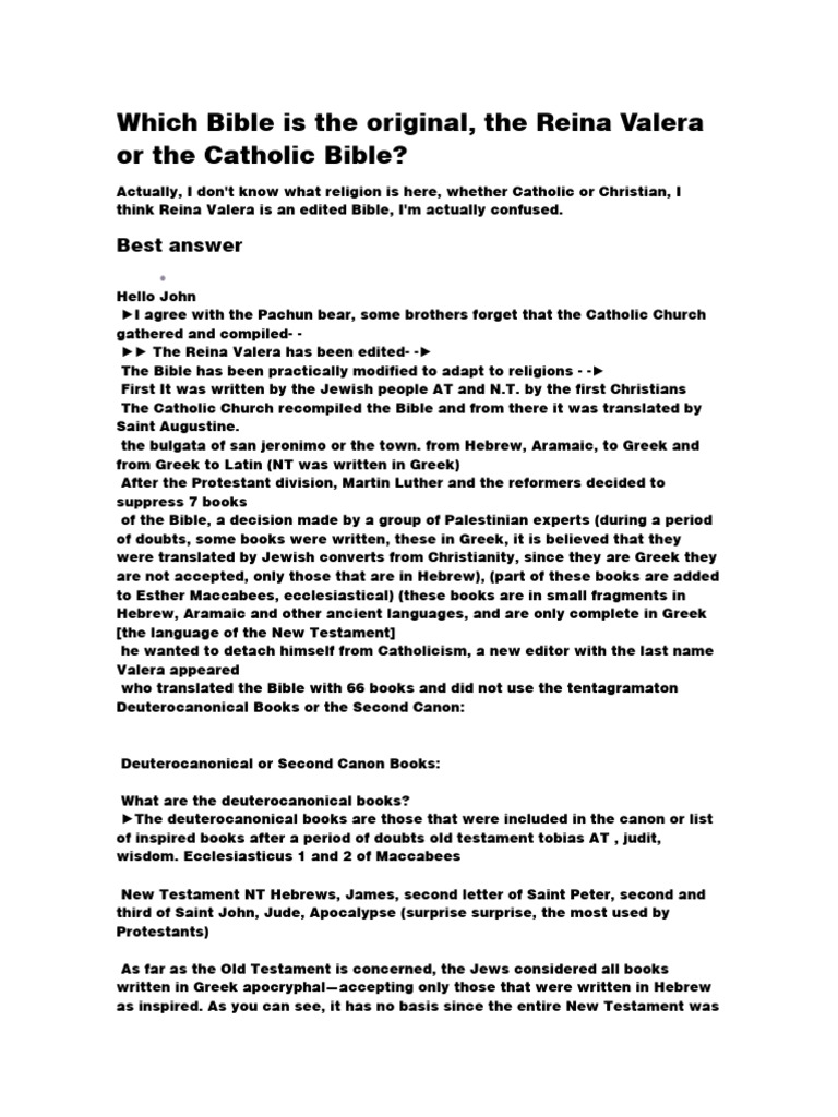which-bible-is-the-original-the-reina-valera-or-the-catholic-bible