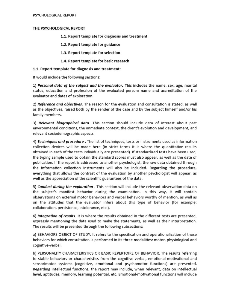 Models of Psychological Reports | PDF | Psychology | Attitude (Psychology)