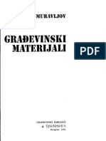 Gradjevinski Materijali - Mihailo Muravljov - 1995.beograd