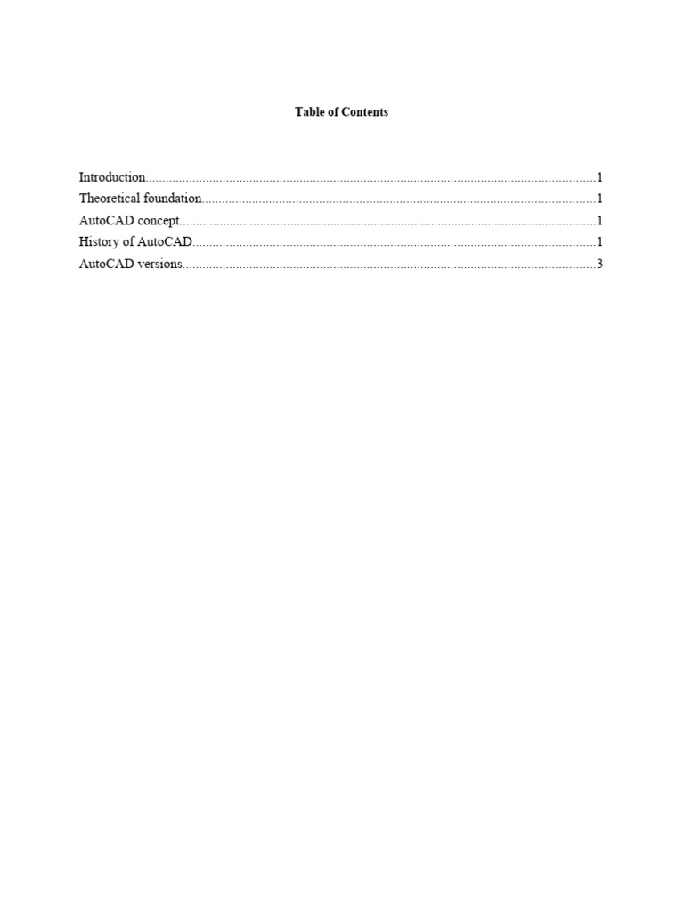 History of AutoCAD Software | PDF | Computer Aided Design | Auto Cad