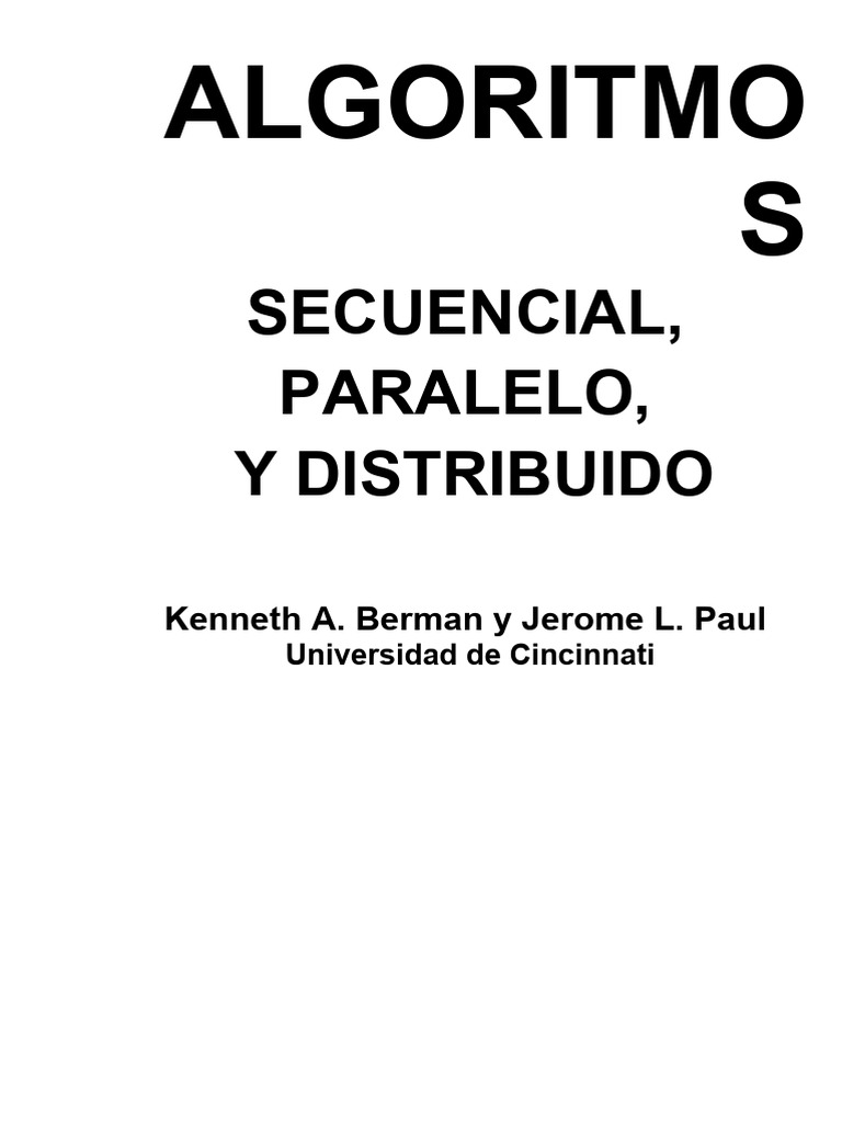 Algoritmos - Berman | PDF | Algoritmos | Asíntota