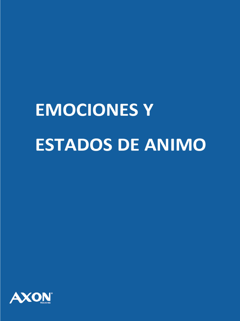 Gestión de Emociones y Estados de Ánimo | PDF | Las emociones | Salud ...