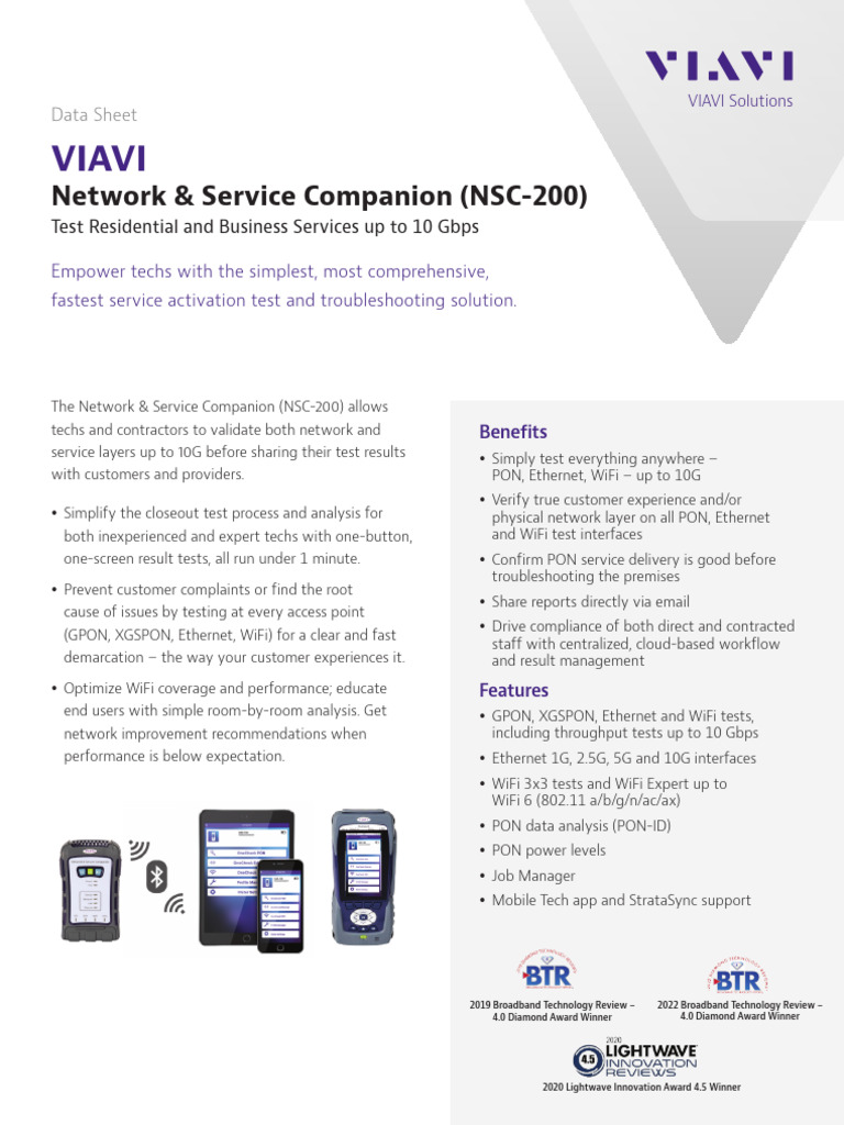 NSC-200: Comprehensive Network Testing | PDF | Computer Engineering ...
