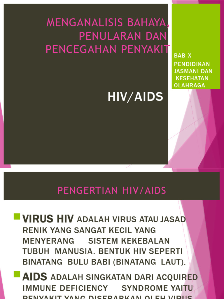Pencegahan dan Bahaya HIV/AIDS | PDF