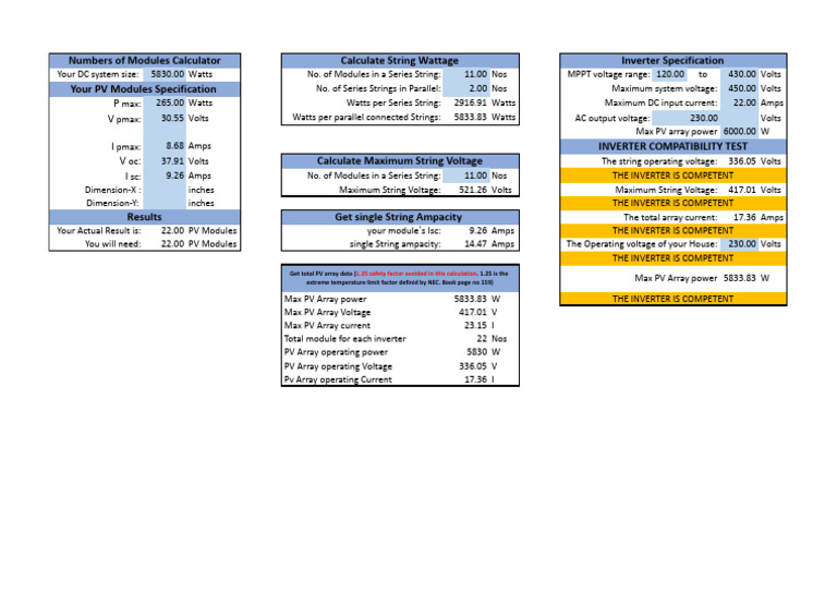 Solar PV System Inverter Compatibility | PDF | Solar Panel | Photovoltaics