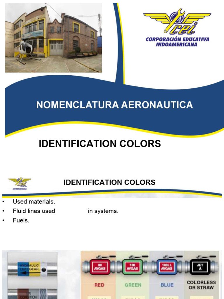 Aircraft Fluid Line Identification Guide | PDF | Pipe (Fluid Conveyance ...