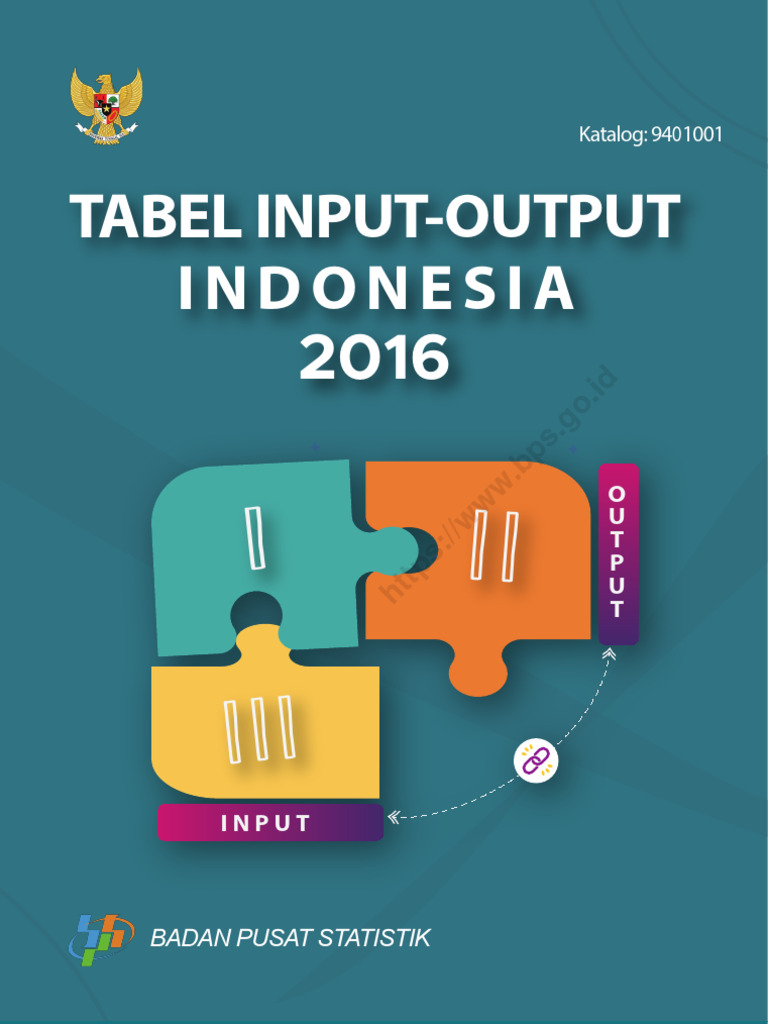 Tabel Input Output Indonesia 2016 | PDF