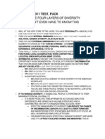 Fuck, You Don'T Even Have To Know This Chapter WTF: Management 311 Test, Fuck Chapter 2, The Four Layers of Diversity