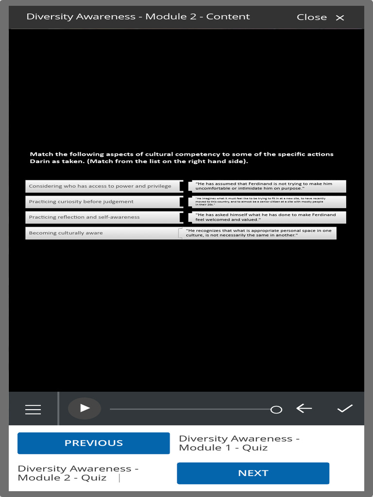 Diversity Awareness Training Module 2 | PDF