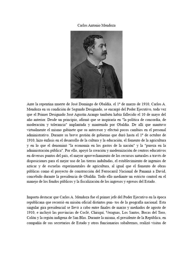 Antonio Mendoza Y Federico Boyd PDF