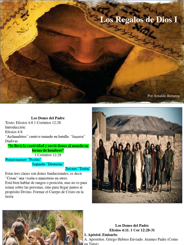 Los Regalos de Dios I | PDF | Profeta | Iglesia cristiana