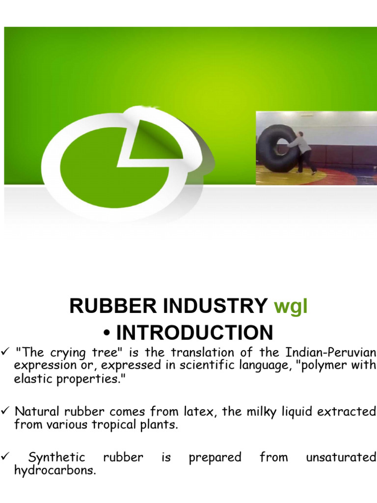 Natural rubber intelligence overview