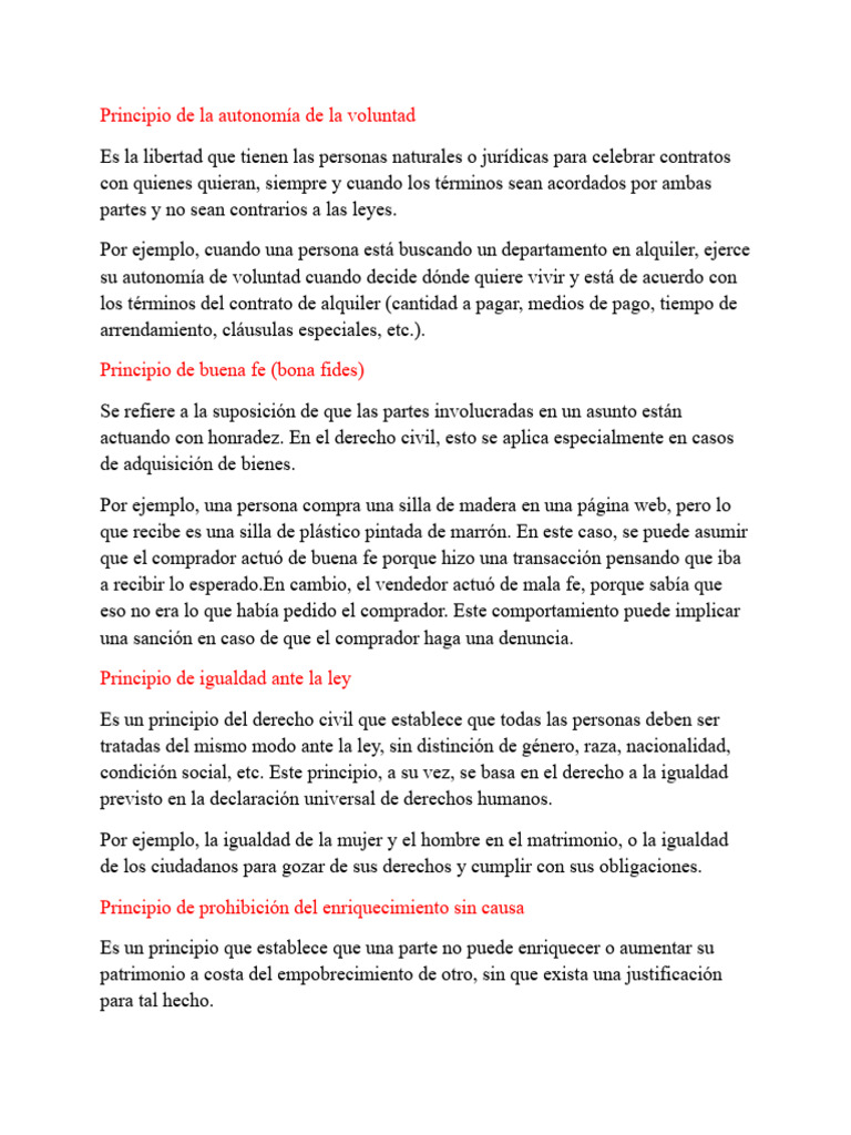 Principios Del Derecho | PDF | Derecho penal | Ley común