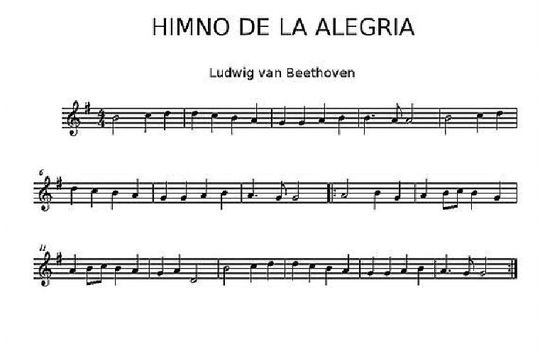Himno A La Alegria Pdf