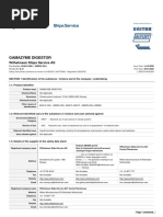 Gamazyme TDS Safety Data Sheet | PDF | Chemical Substances | Materials