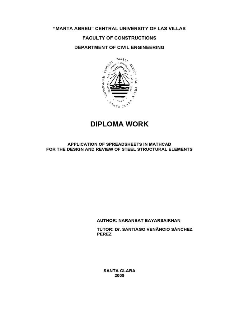 Mathcad for Steel Structural Design | PDF | Stress (Mechanics ...