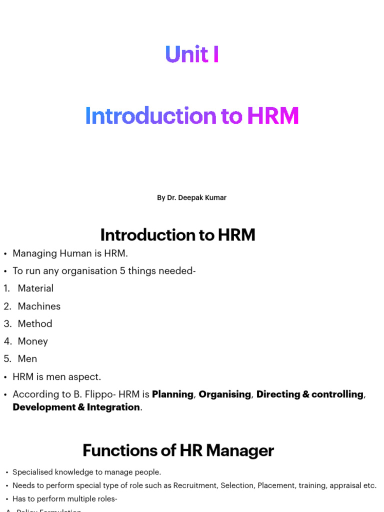 BBA Resou Manag | PDF | Human Resource Management | Employment