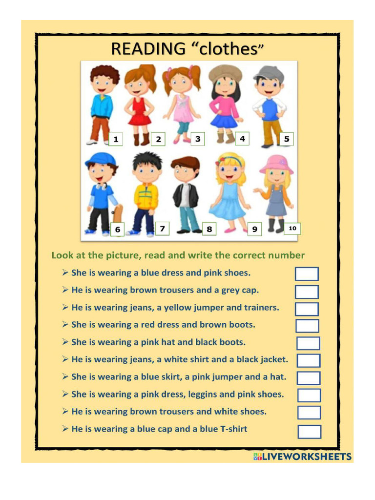 Clothes 2 | PDF