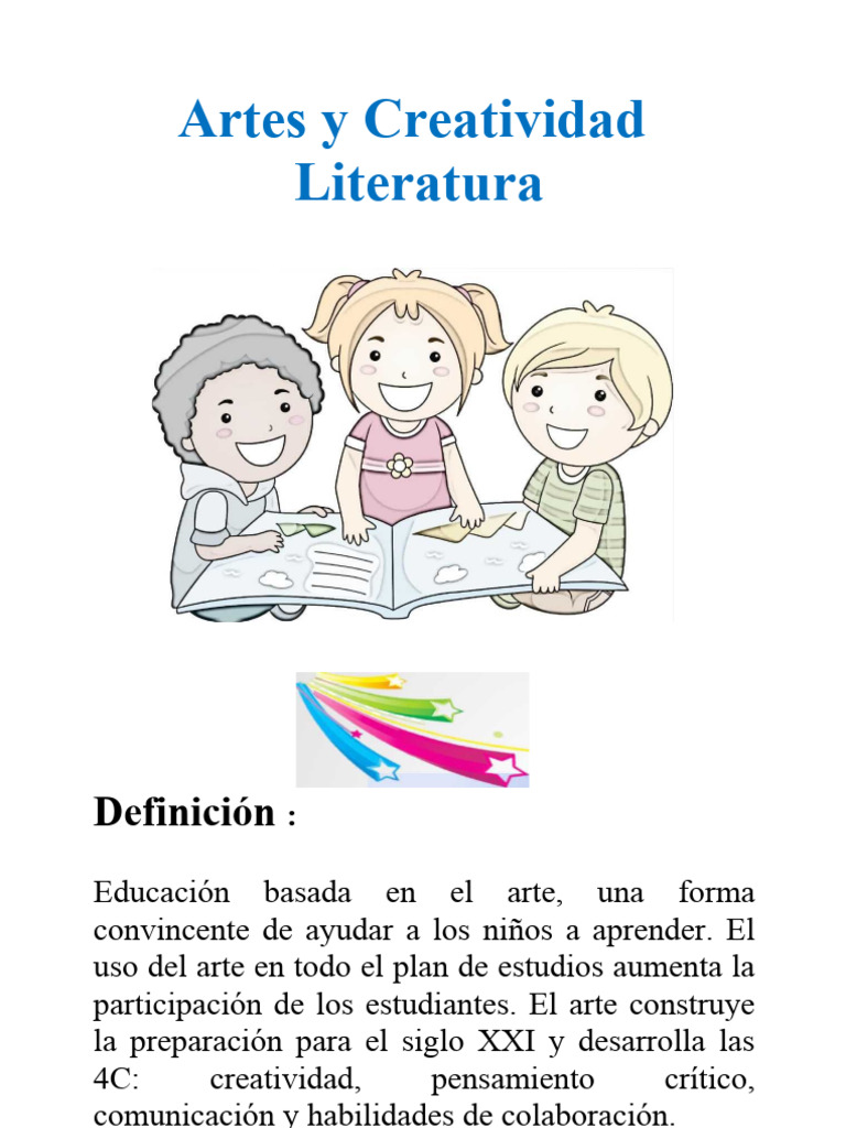 Alfabetización en Artes y Creatividad | PDF | Creatividad | Pensamiento