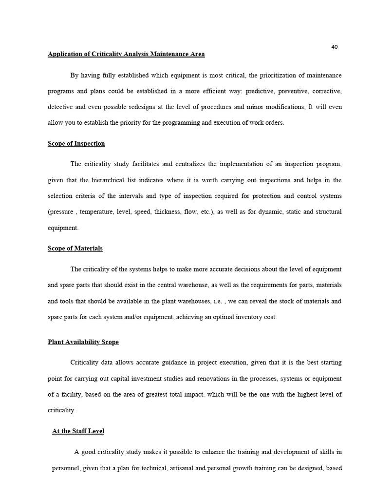 Criticality Matrix | Download Free PDF | Inventory